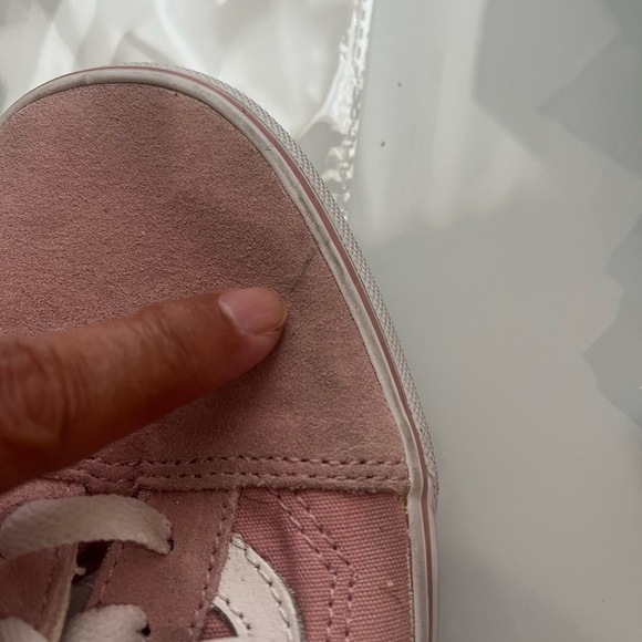 VANS LADIES PINK SNEAKERS - Picture 7 of 7